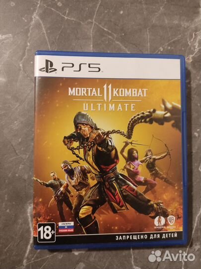 Mortal Kombat 11 Ultimate ps5 диск