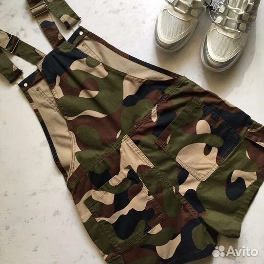 Новый комбинезон камуфляжный S