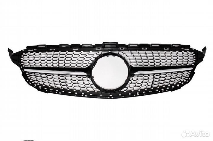 Решетка 43 AMG Mercedes C205 черная