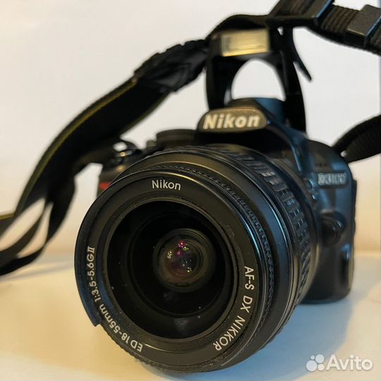 Зеркальный фотоаппарат nikon d3100