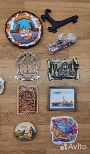 Магниты, сувениры, значки