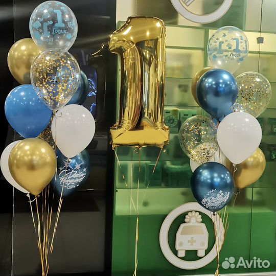 Воздушные гелевые шары с доставкой