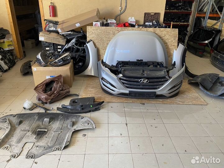 Хендай Туксон 3 15-18 передняя часть