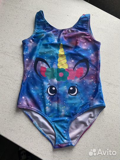 Купальник для девочки (рост 128)