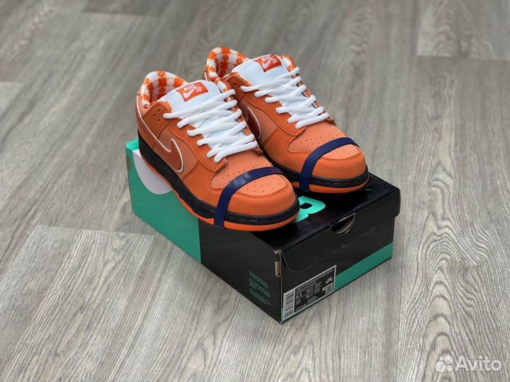 Кроссовки Nike SB Dunk Low Concepts Orange Lobster