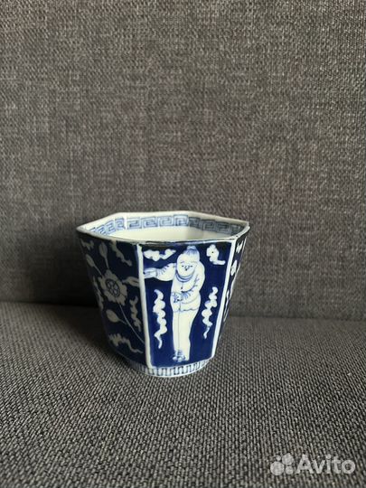 Чаша фарфоровая Имари Япония 19 век