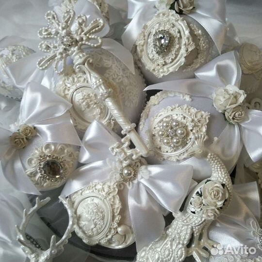 Елочные игрушки. Набор игрушек на елку