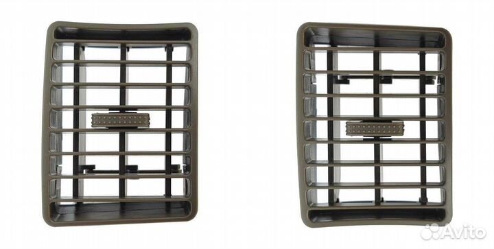 Дефлекторы воздуховода Toyota Corolla 2000-07,80мм