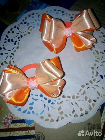 Бантики из лент