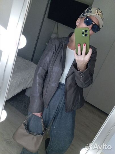 Куртка косуха из натуральной кожи mexx