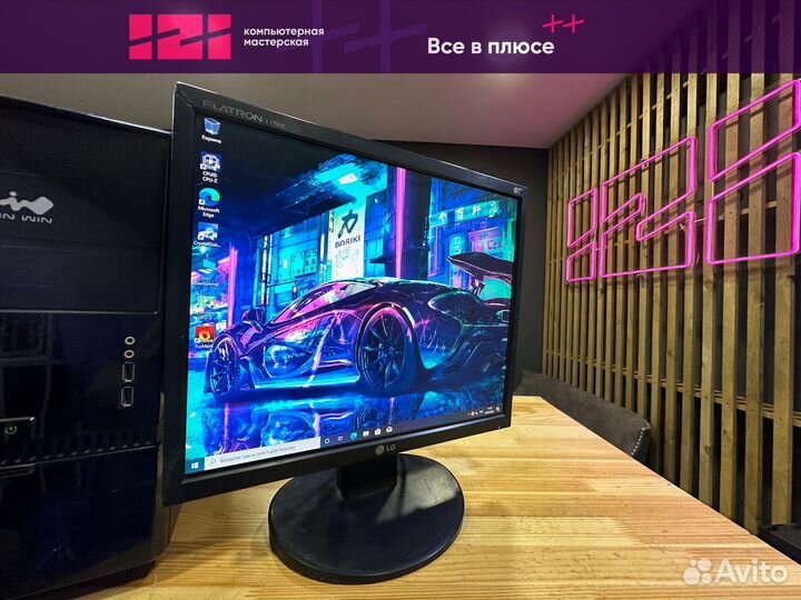 Монитор LG L1753S black 17