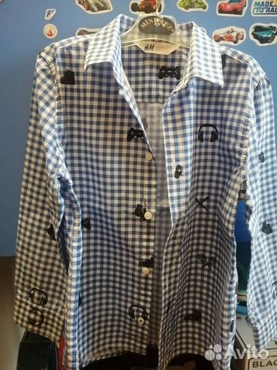 Рубашка H&M р. 122