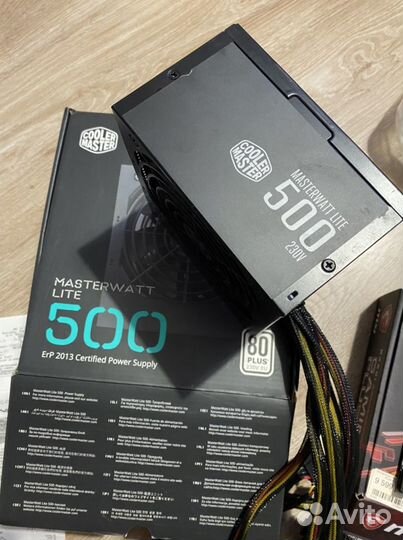 Блок питания cooler master 500w