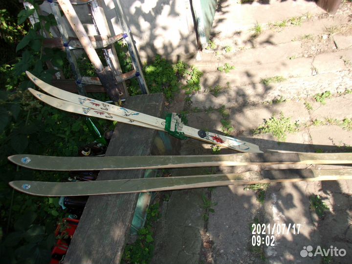 Лыжи деревянные СССР