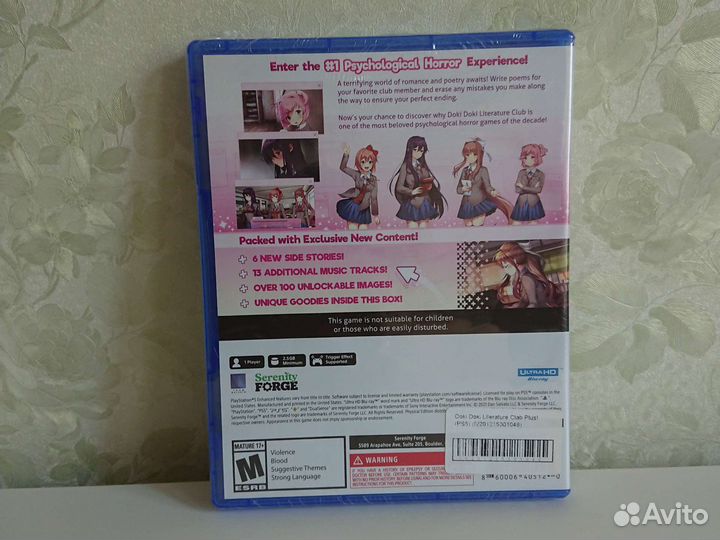 Doki doki literature club plus. Ps5