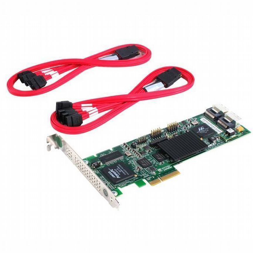 [3W-9650SE-8LPML-KIT] Контроллер 3ware 3w-9650se-8lpml-Kit Pci-E4x 256mb