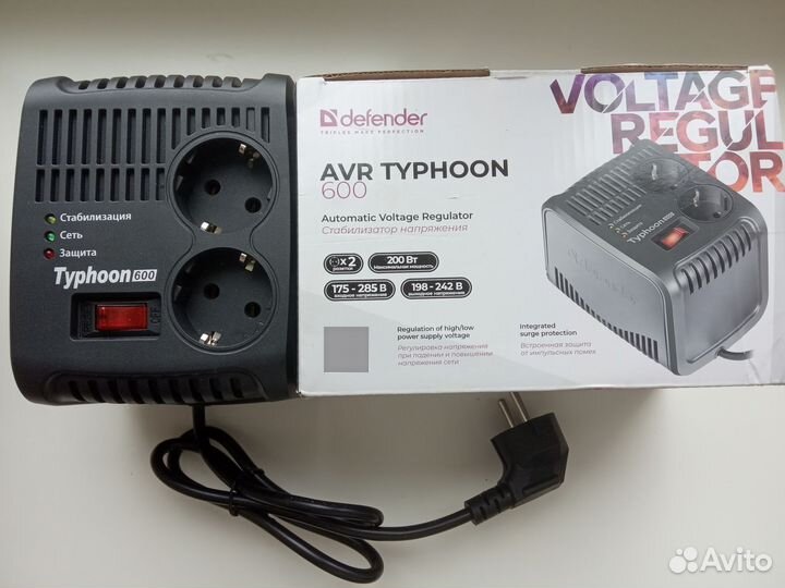 Стабилизатор напряжения Defender 600