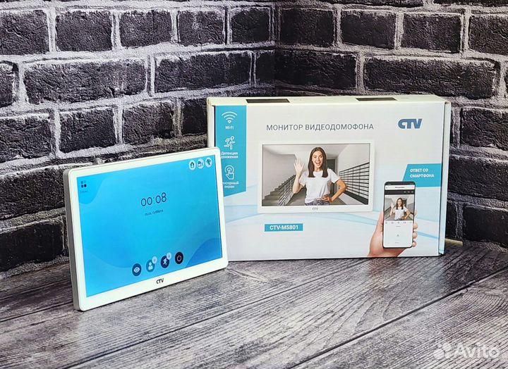 Домофон с Wi-FI для видеонаблюдения CTV-M5801
