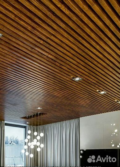 Реечный потолок (кубообразный)