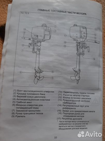 Лодочные моторы до 5л с бу