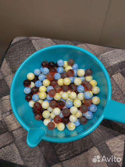 Шарики для декора, стеклянные шарики