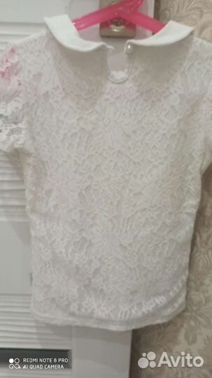 Блузка для школы