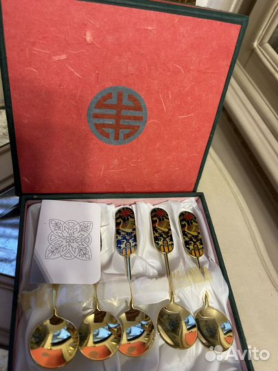 Подарочный набор ложки винтаж.Япония