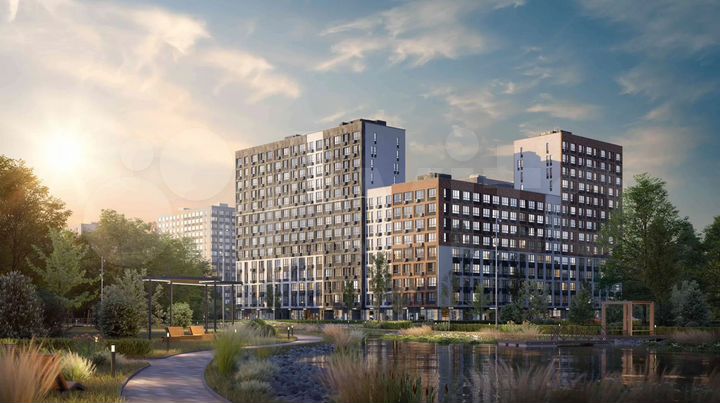 3-к. квартира, 56,5 м², 5/16 эт.
