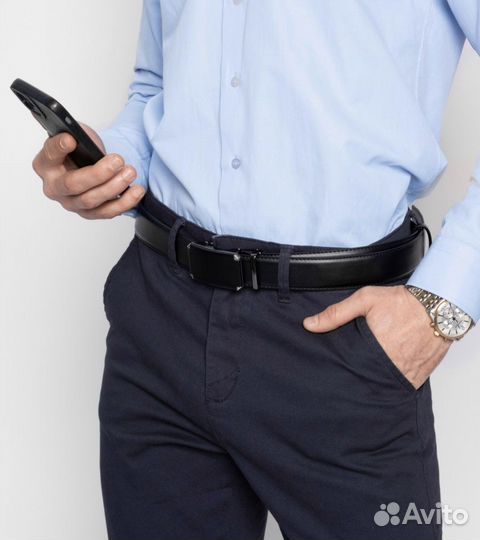 Ремень мужской натуральная кожа