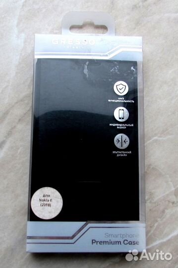 Чехол-книжка новый для смартфона Nokia 6