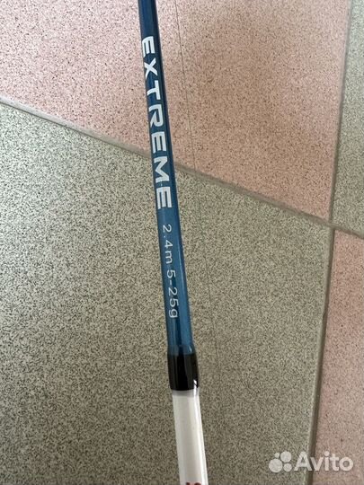 Спининг собранный,оснащенный новый