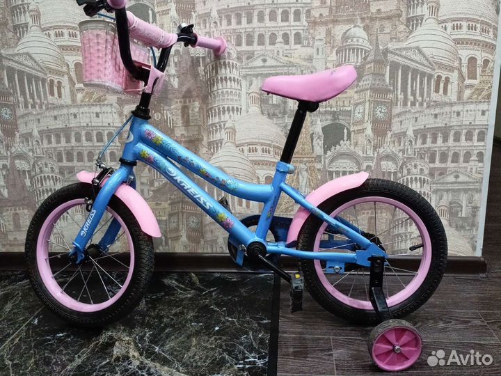 Детский велосипед для девочки 16
