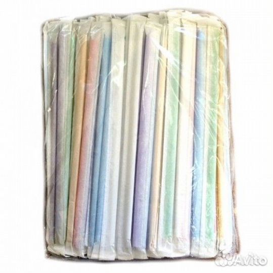 Трубочки в индивидуальной упаковке 250 штук