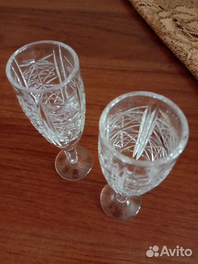 Фужеры хрусталь СССР