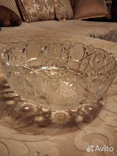 Ваза хрустальная СССР