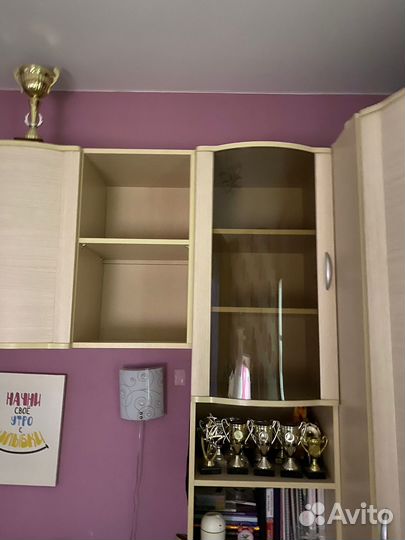 Детская мебель для девочки, в спальню, + кровать