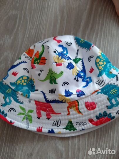 Панамы двусторонние детские 53-54