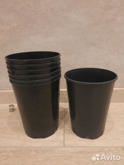 Горшки для рассады технические б/у