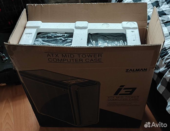 Корпус MidiTower Zalman i3 black