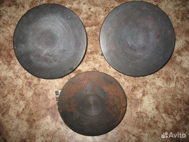 Советские конфорки для электроплиты