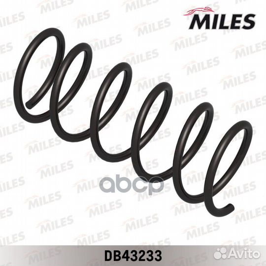 Пружина подвески hyundai getz передняя db43233