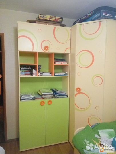 Детский угловой шкаф