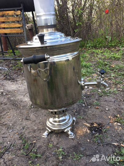 Дровяной самовар в аренду