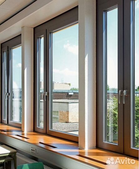Алюминиевые Окна Раздвижные, Распашные, Холодные