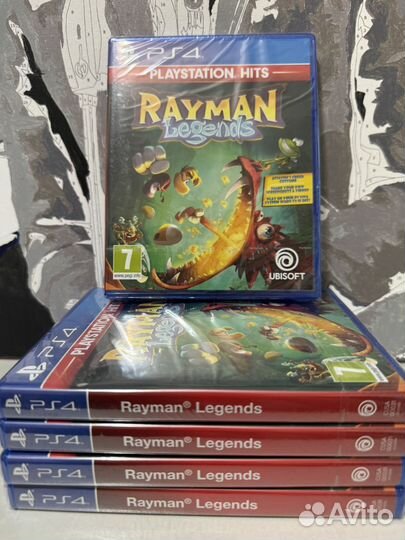 Rayman legends ps4 диск новый