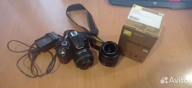 Фотоаппарат Nikon d5000 + объектив Nikkor 35mm 1.8