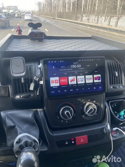 Магнитола Peugeot Boxer android