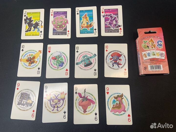 Pokemon pearl игральные карты 2007 год