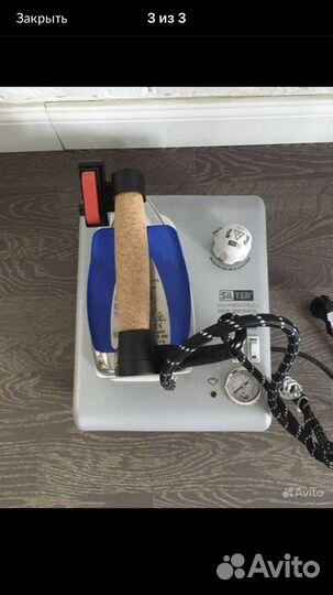 Утюг с парогенератором новый