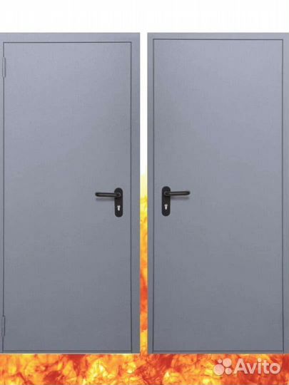 Дверь противопожарная одностворчатая EI60